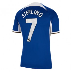 Chelsea Raheem Sterling #7 Replika Hjemmebanetrøje 2023-24 Kortærmet
